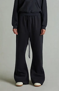 Fear of God ESSENTIALS Women's Vintage Black Fleece Flare Sweatpants
