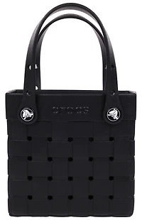 Crocs Black Small Woven Crocssbody Tote Bag