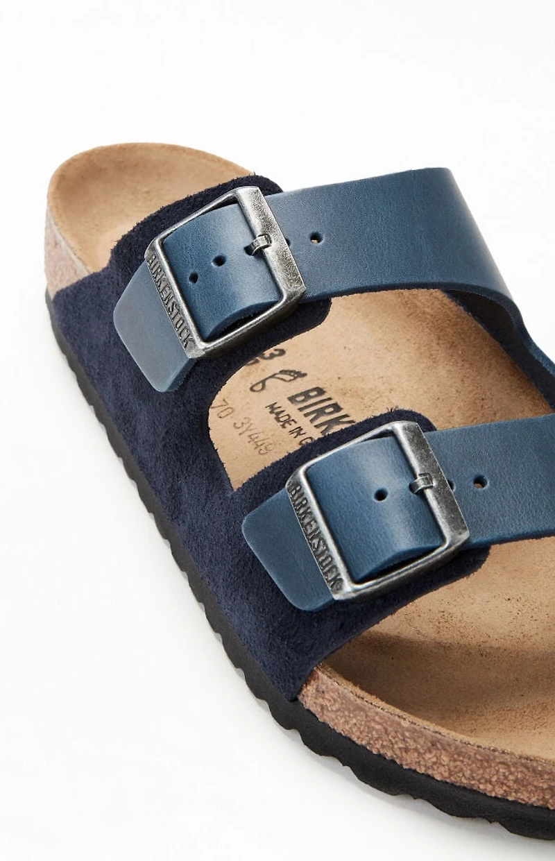 Birkenstock Arizona Mixed Leather Sandal Midnight