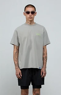 A.R.C. Systems Gray Vintage Wash Heavyweight T-Shirt
