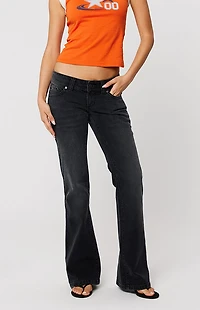 ABRAND 00 Shanae Super Low Kick Flare Jeans