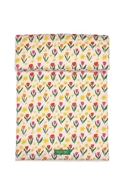 ban.do Tulips on Ivory Go-Go Laptop Sleeve