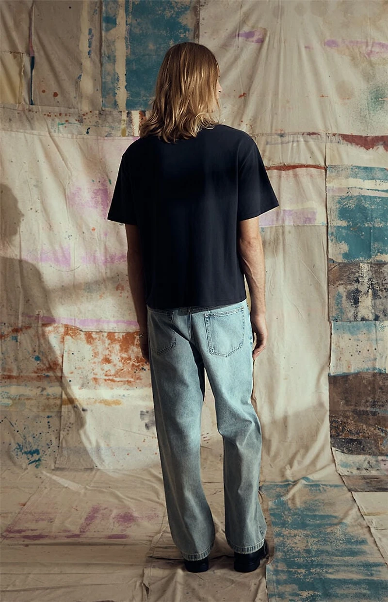 FIELD OF STUDY by Pacsun Black South T-Shirt