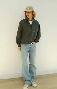 MUSEUM OF PEACE & QUIET Signature Quarter Zip Sweatshirt