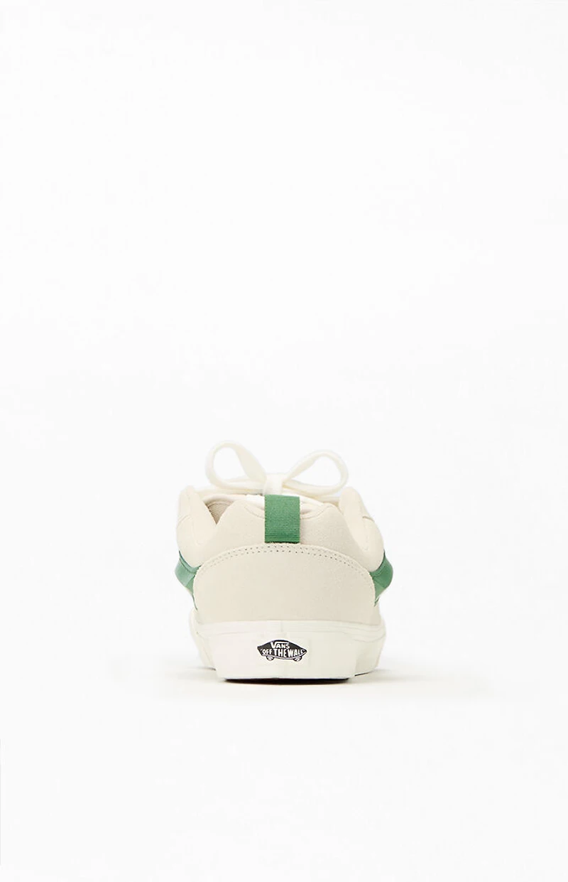 Vans Green & White Knu Skool Shoes