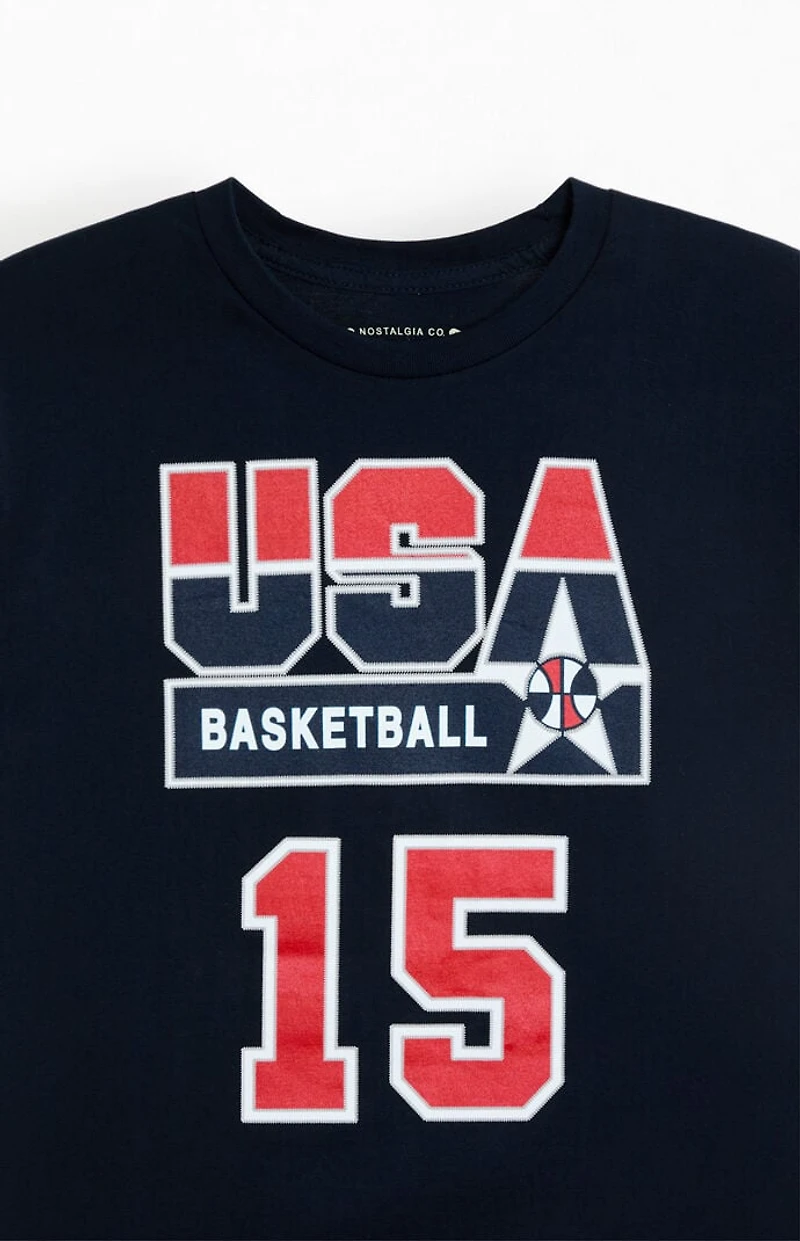 Mitchell & Ness USA Basketball Magic Johnson T-Shirt