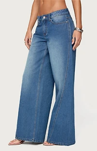 Edikted Linden Low Rise Baggy Jeans