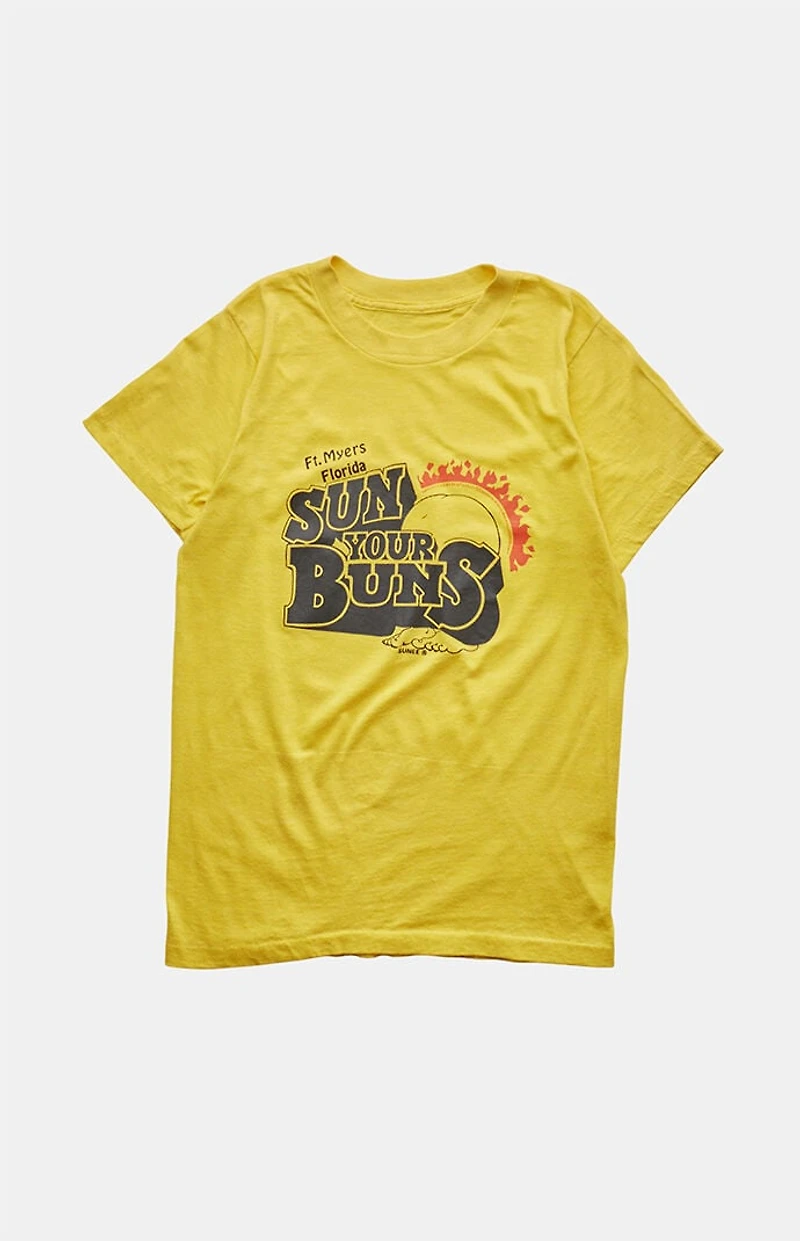 PS VINTAGE 80s Sun Your Buns Graphic T-Shirt