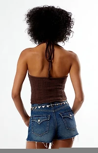 Your Favorite Kelli Knit Halter Top