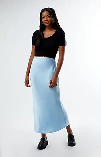 MINKPINK Laura Scalloped Short Sleeve Sweater