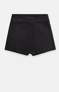 Fear of God ESSENTIALS Women's Jet Black Knit Boxer Shorts