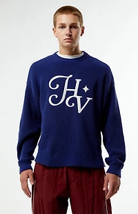 Pacsun Hudson Ribbed Knit Crew Neck Sweater