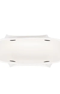 Crocs White Micro Classic Tote Bag