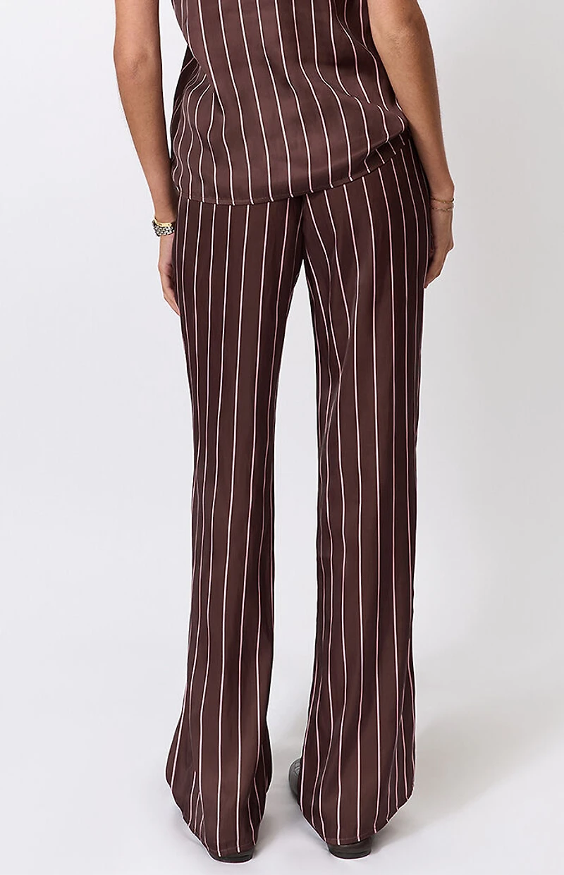 WEWOREWHAT Brown Stretch Pull-On Pants
