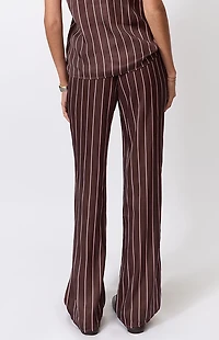 WEWOREWHAT Brown Stretch Pull-On Pants