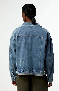 Pacsun Brooks Medium Blue Denim Jacket
