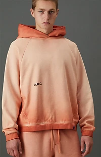 A.R.C. Active Burnt Orange Heavyweight Raglan Oversized Fleece Hoodie