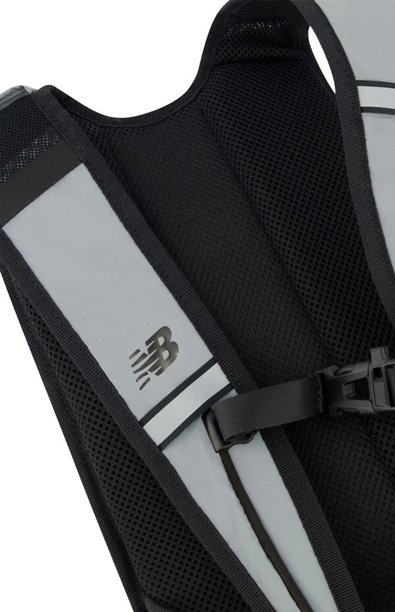 New Balance Gray Performance 15L Hydration Backpack