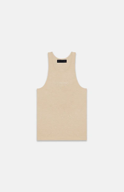 Fear of God ESSENTIALS Women's Gold Heather Core Tank Top
