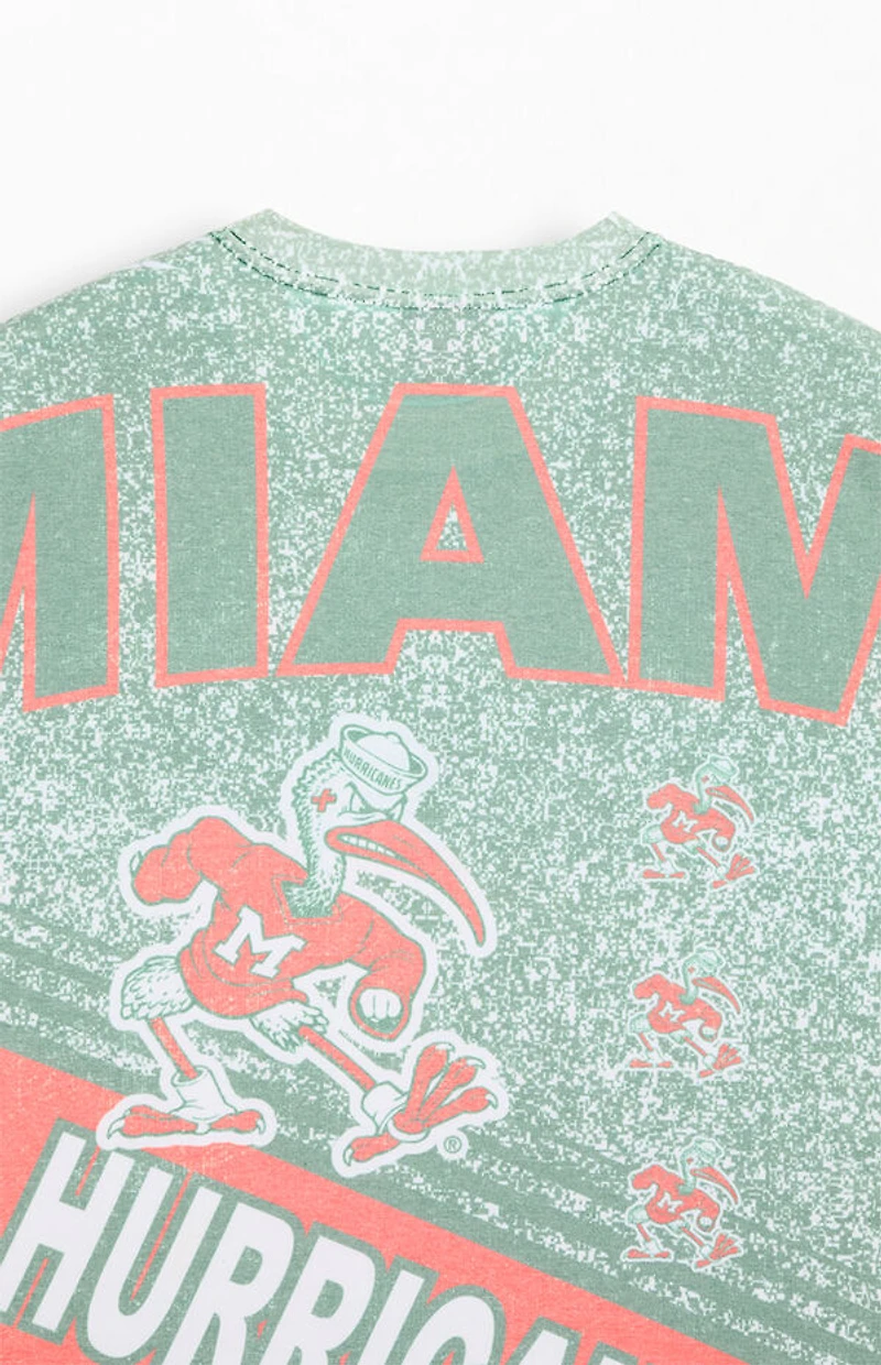Mitchell & Ness NCAA Miami Hurricanes Playmaker T-Shirt
