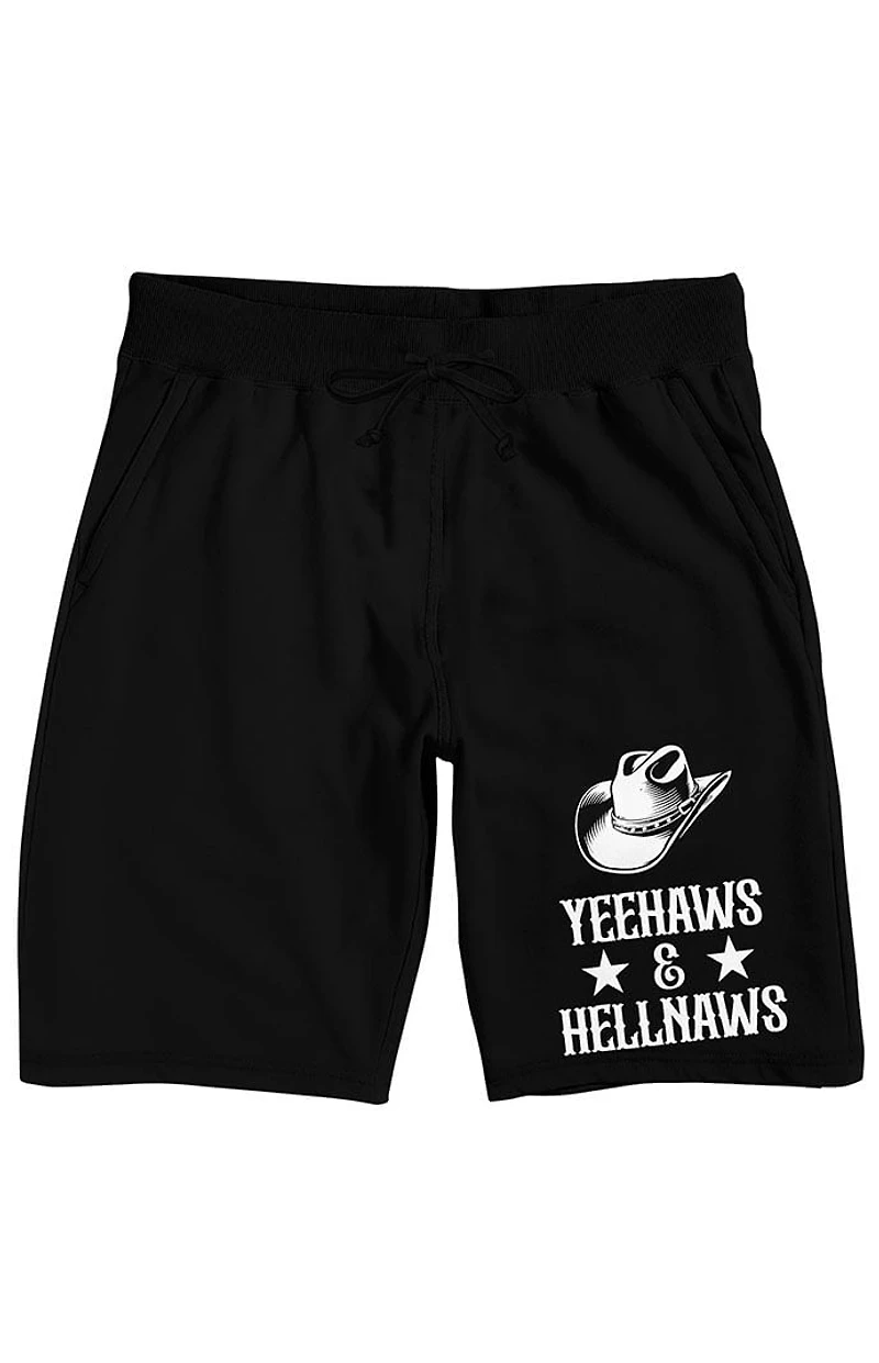 Yeehaws & Hellnaws Cowboy Sweat Shorts