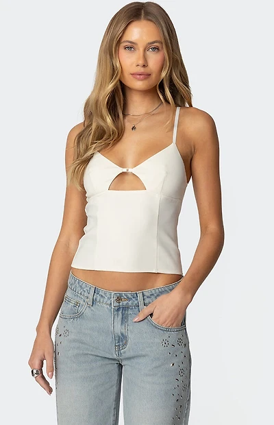 Edikted Liana Cut Out Tank Top