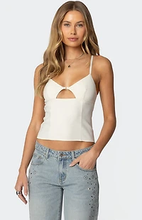 Edikted Liana Cut Out Tank Top