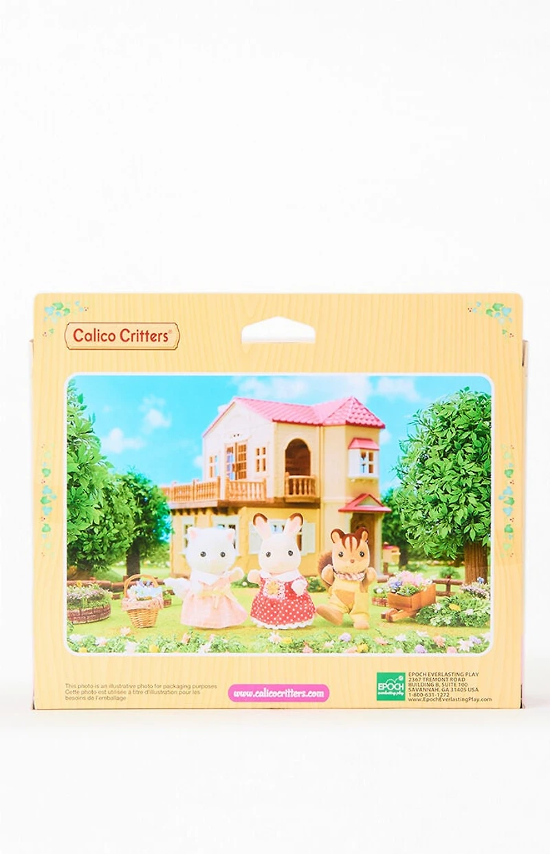CALICO CRITTERS Chocolate Rabbit Family Figures