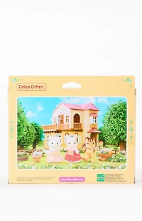 CALICO CRITTERS Chocolate Rabbit Family Figures