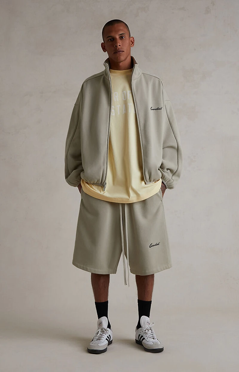Fear of God ESSENTIALS Abbey Stone Modern Fleece Track Jacket