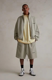 Fear of God ESSENTIALS Abbey Stone Modern Fleece Track Jacket