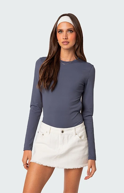 Edikted Neta Back Cut Out Bodysuit