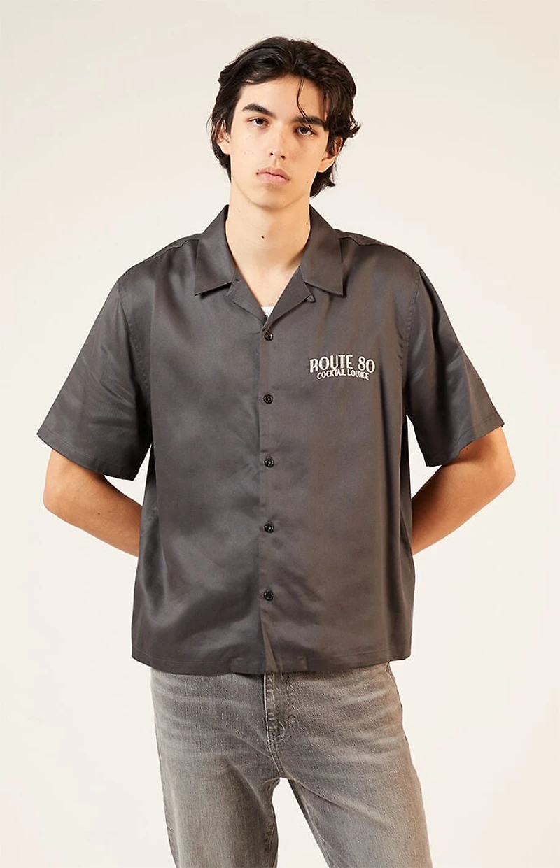 Pacsun Route 80 Oversized Camp Shirt