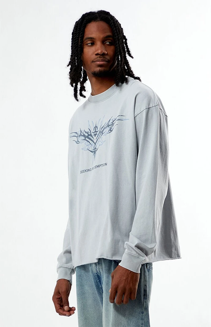 Pacsun Redemption Cropped Long Sleeve T-Shirt