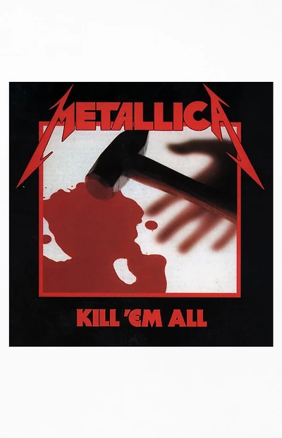 Metallica Kill Em All Vinyl Record