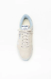 Reebok Women's Blue Classic Suede Sneakers