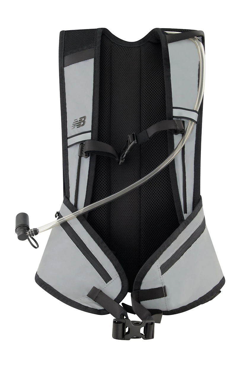 New Balance Gray Performance 15L Hydration Backpack