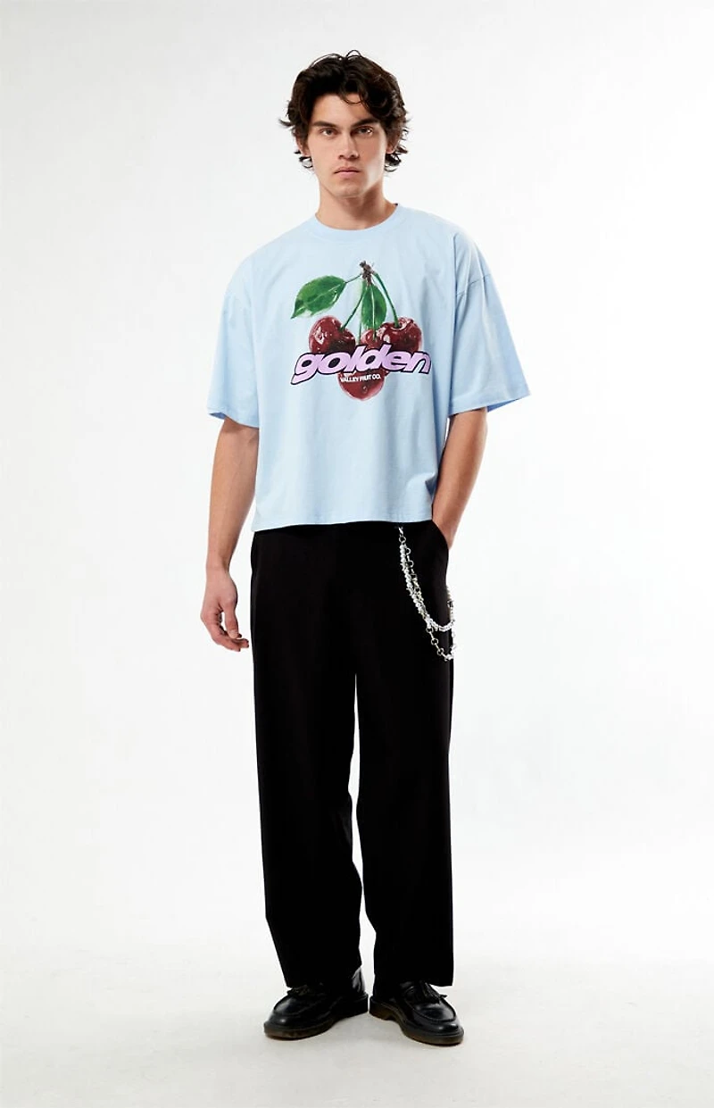 Pacsun Golden Cropped Boxy T-Shirt