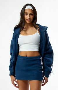 Pacsun Bowtie Sweat Mini Skirt