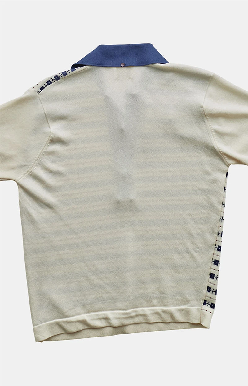 PS VINTAGE 80s Polo Sweater Top