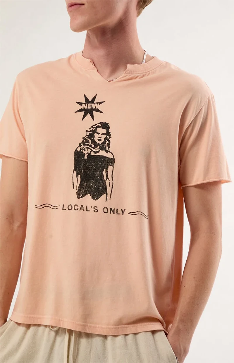 Pacsun Locals Only Rolled Hem T-Shirt