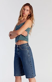 Pacsun Dark Indigo Extreme Jorts
