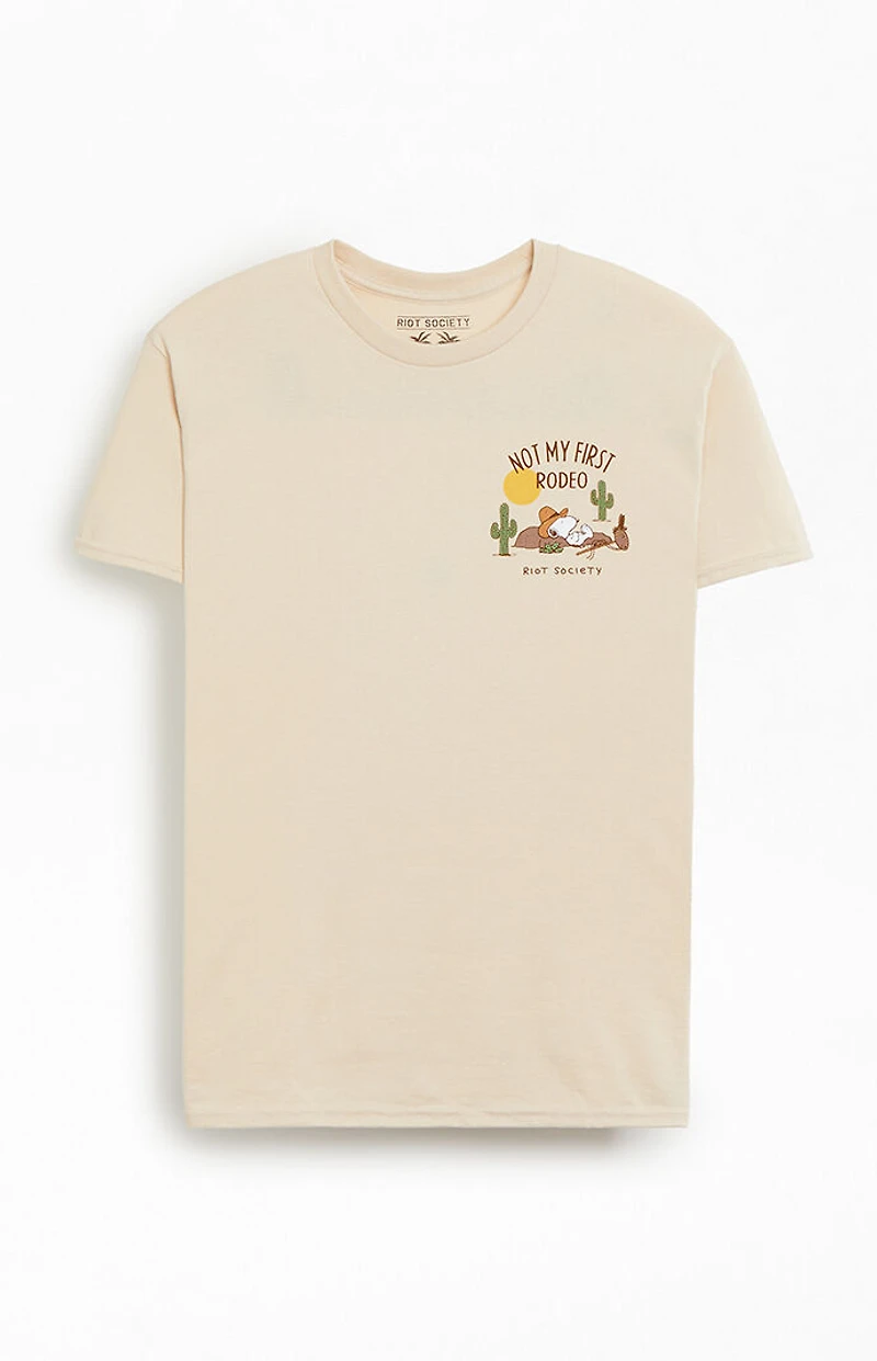 Riot Society Peanuts Not My First Rodeo T-Shirt