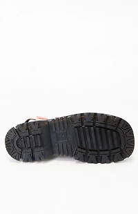 Dr Martens Women's Pink Mattison Kit 3 Strap Sandals