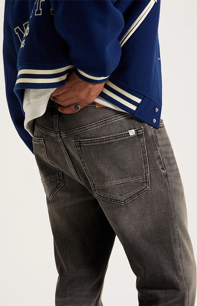 Pacsun Jordan Baggy Bootcut Jeans Washed Black