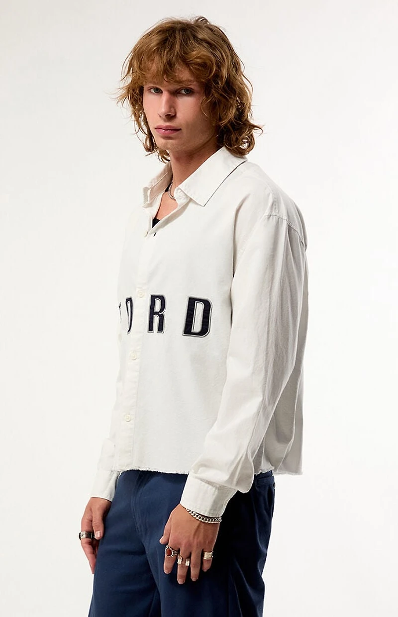 FORD Service Button Down Long Sleeve Shirt