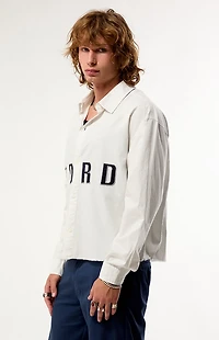 FORD Service Button Down Long Sleeve Shirt