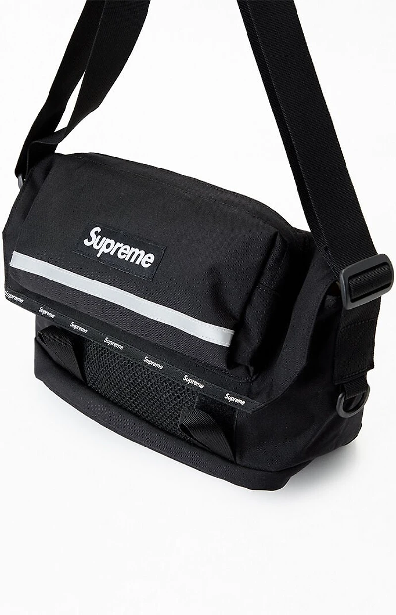 Supreme Black Messenger Bag
