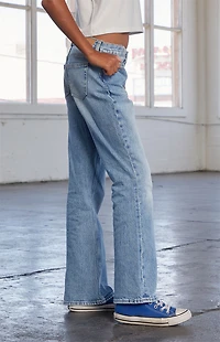 Pacsun Kids Stretch Flare Jeans Medium Blue