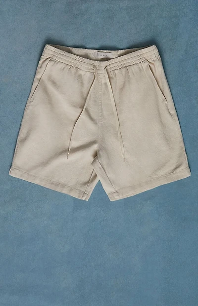 Pacsun Cream Linen Shorts